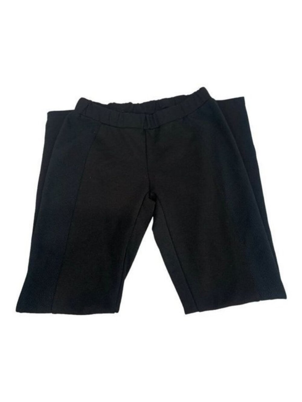 Attention Womens Black Pants XS Polyester Blend Stretch Elastic Waist